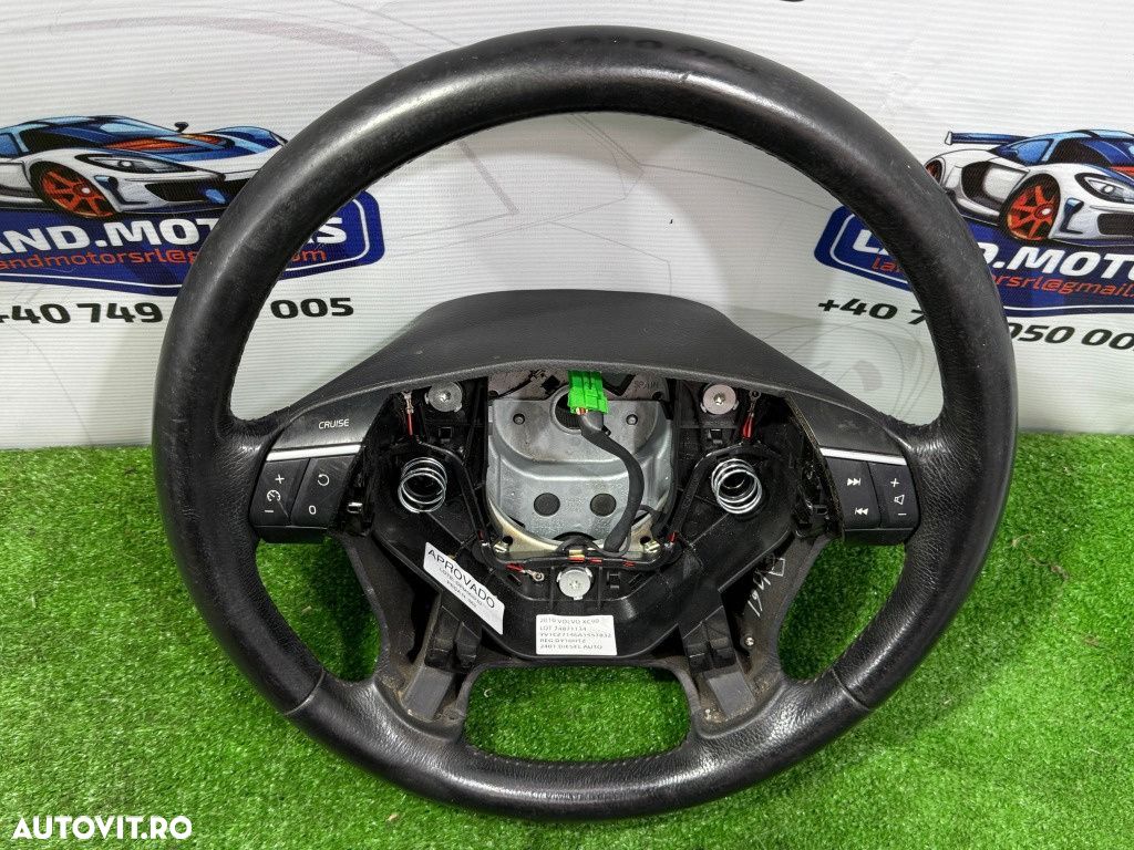 Volan piele 2010 volvo xc90 2.4 diesel 2006 2007 2008 2009 2010 2011 2012 2013 2014 - 1