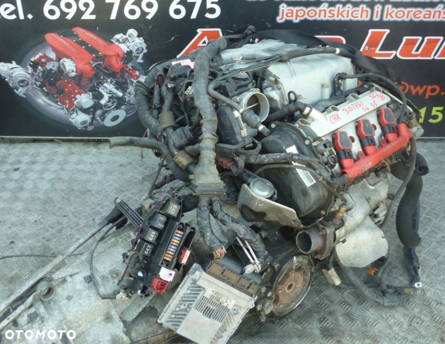 SILNIK KOMPLETNY SWAP AUDI S4 B8 3.0 V6 TFSI CAK CAKA 96 TYS - 1