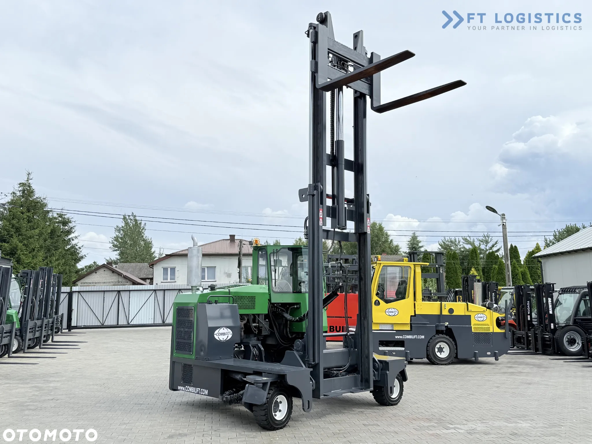 Combilift C8000 / GAS / DUPLEX - 4700MM / POZYCJONER / WOLNY SKOK / PEŁNA OGRZEWANA KABINA / JEDYNIE 5141H / STAN - JAK NOWY! - 37