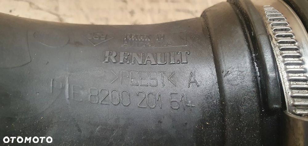 Rura przewód dolot powietrza Renault Scenic II 1.9  DCI 8200201614 - 6