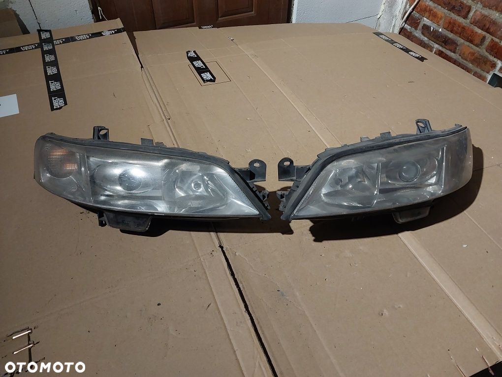 Lewa prawa lampa przednia opel vectra B lift xenon ksenon przetwornica - 1