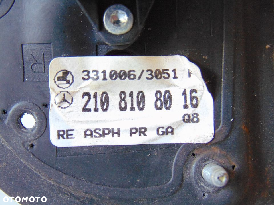 Lusterko SKŁADANE prawe 13 PIN Mercedes W210 E Klasa FL lift 99-03r EUROPA - 12