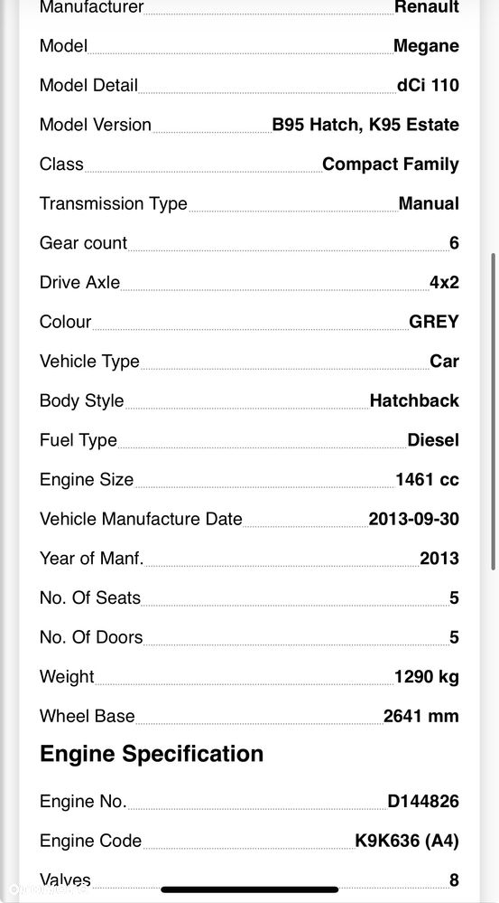SILNIK KOMPLETNY RENAULT CLIO MEGANE 1.5 DCI K9K636 FILM VIDEO - 16
