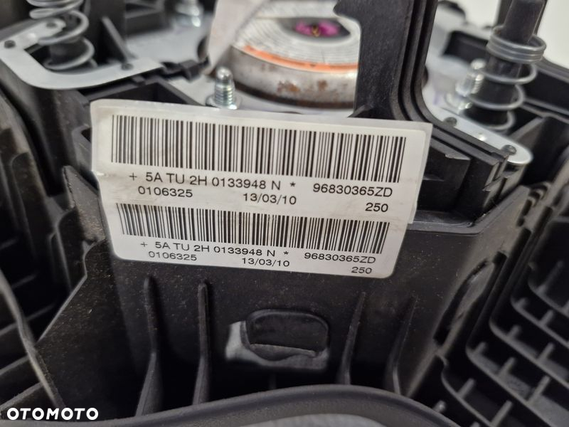 CITROEN C3 PICASSO PODUSZKA POWIETRZNA KIEROWCY KIEROWNICY AIRBAG 96830365ZD - 4
