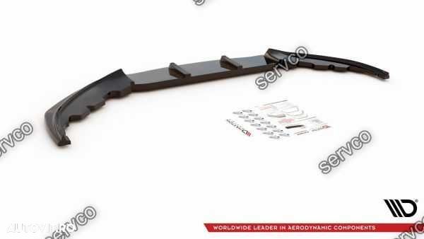 Prelungire lip bara fata Bmw Seria 7 G11 G12 M Pachet 2015-2018 Maxton - 13