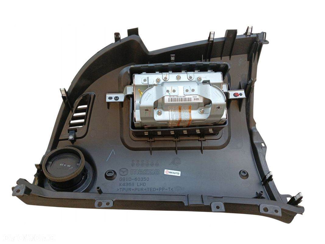 PODUSZKA AIRBAG PASAŻERA ZAŚLEPKA MAZDA 6 II GH GS1D-60350 EUROPA - 5