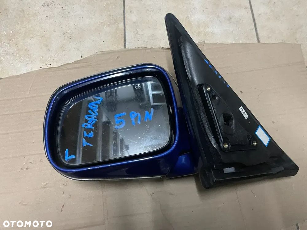 Lusterko lewe Hyundai Terracan 5PIN (granatowy/srebrny) - 1