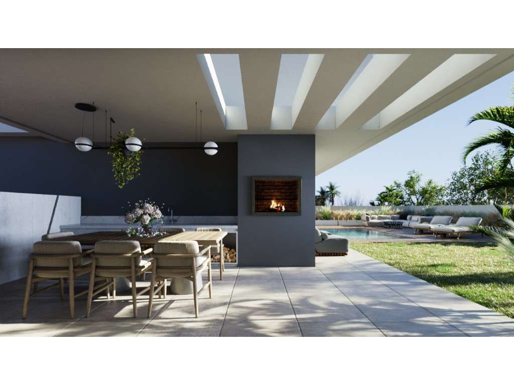 Moradia contemporânea com 5 quartos e piscina privada em Acochete - Grande imagem: 2/36