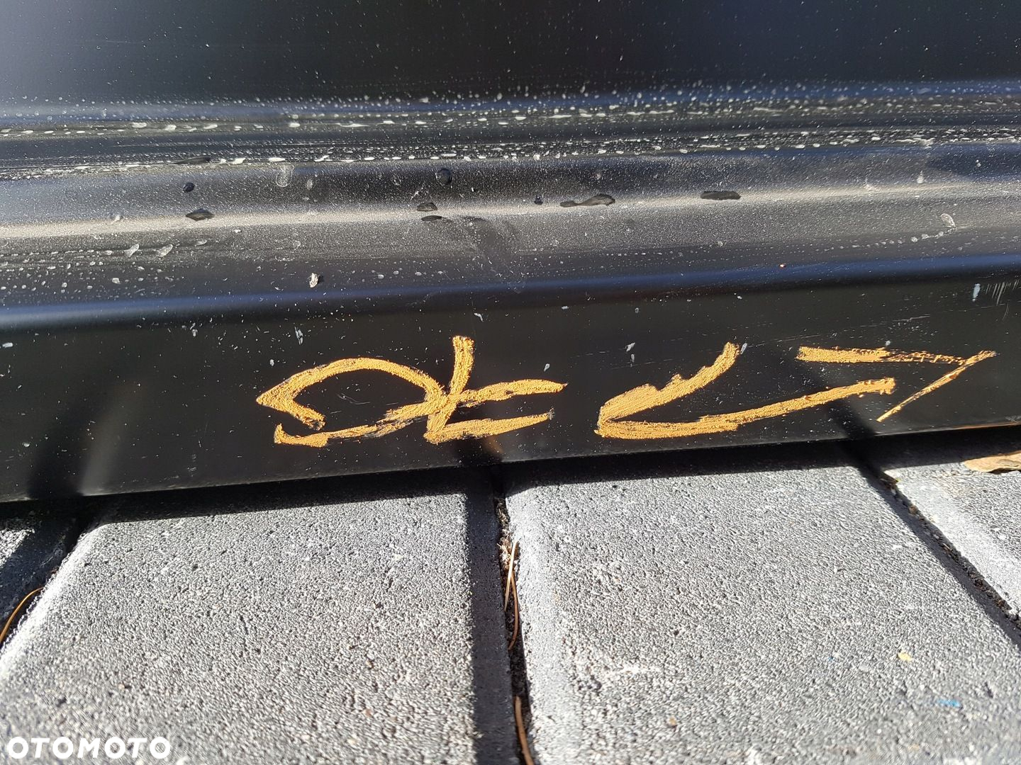 VW POLO 09-17 prawa rama próg słupek bok 6R4809836A - 3