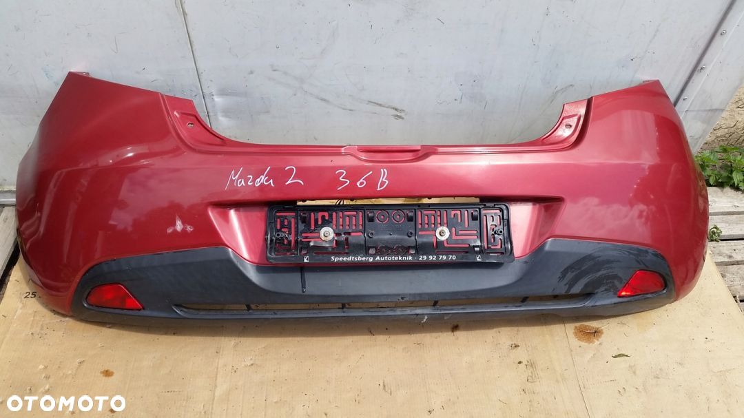 MAZDA 2 ZDERZAK TYLNY 36B D651-50221 - 1