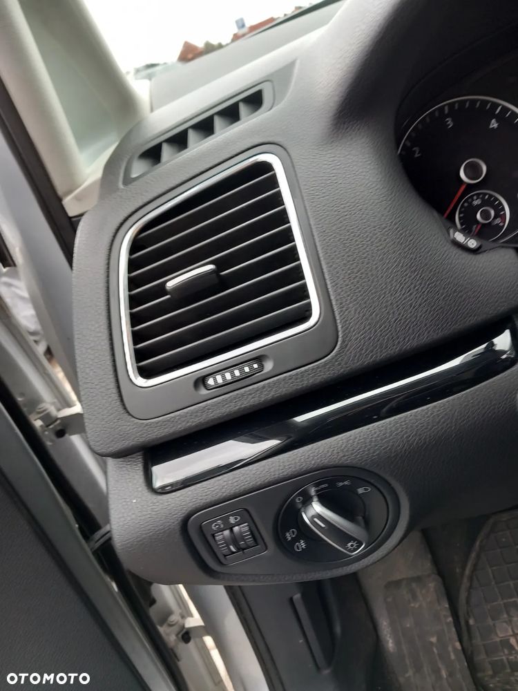 VW SHARAN 7N KONSOLA DESKA ROZDZIELCZA KOKPIT AIRBAG PASY KOMPLET - 5