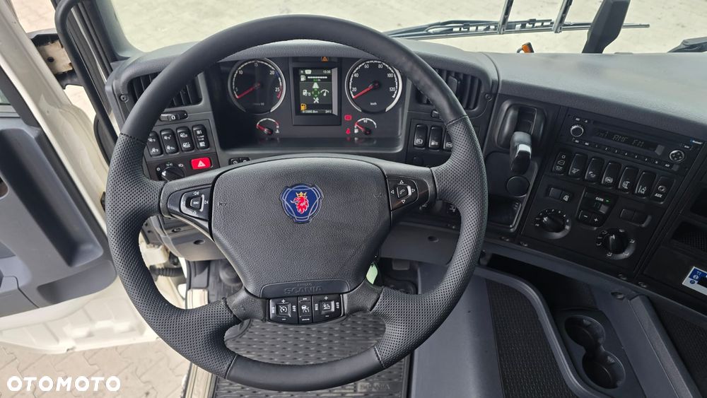 Scania G410 Euro 6  bez EGR 4x2 chłodnia full air kurierka rama do zabudowy import Szwajcaria piękny stan! - 36