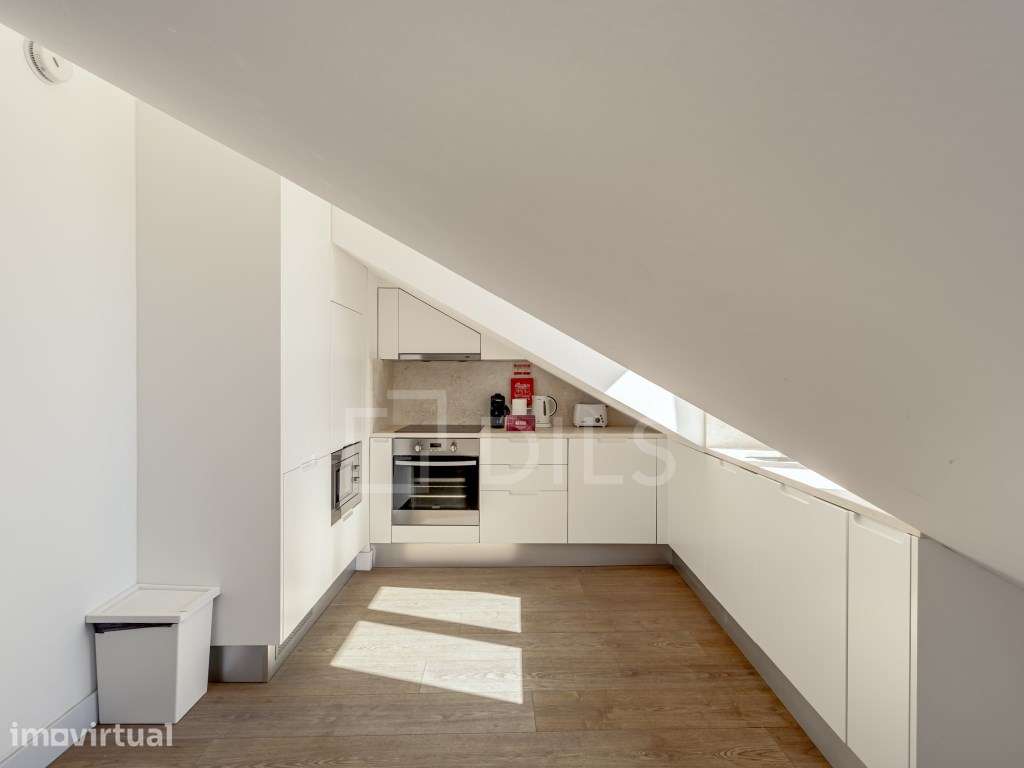Apartamento T2 com duas varandas e vista rio - Grande imagem: 5/20