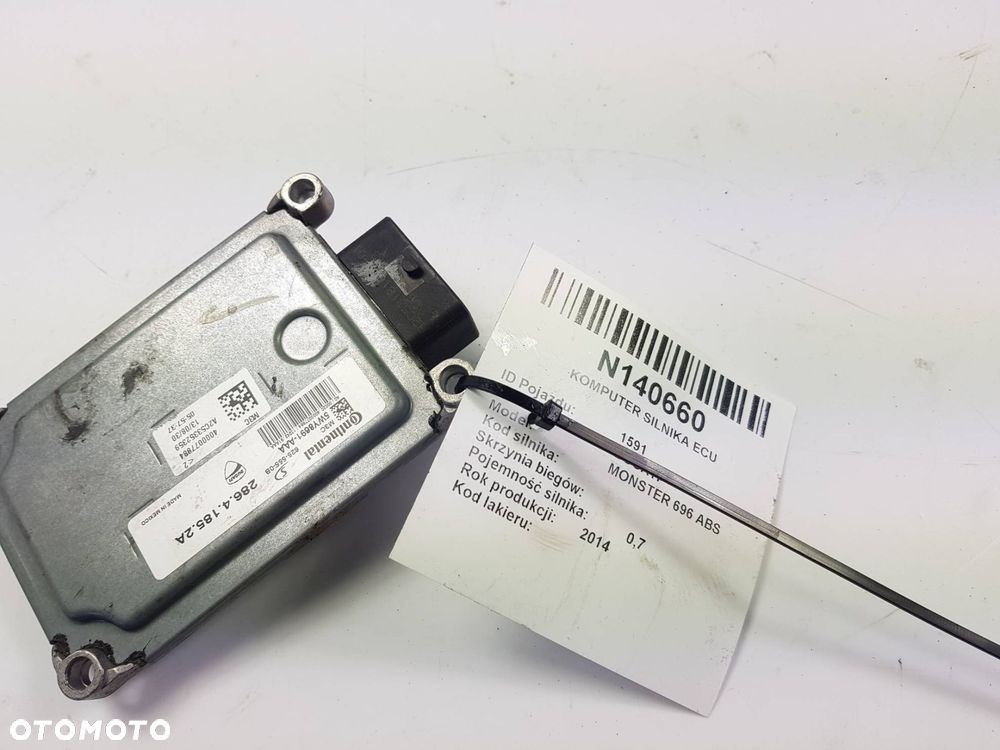 KOMPUTER SILNIKA ECU DUCATI MONSTER 696 ABS 5WY8691-AAA - 2
