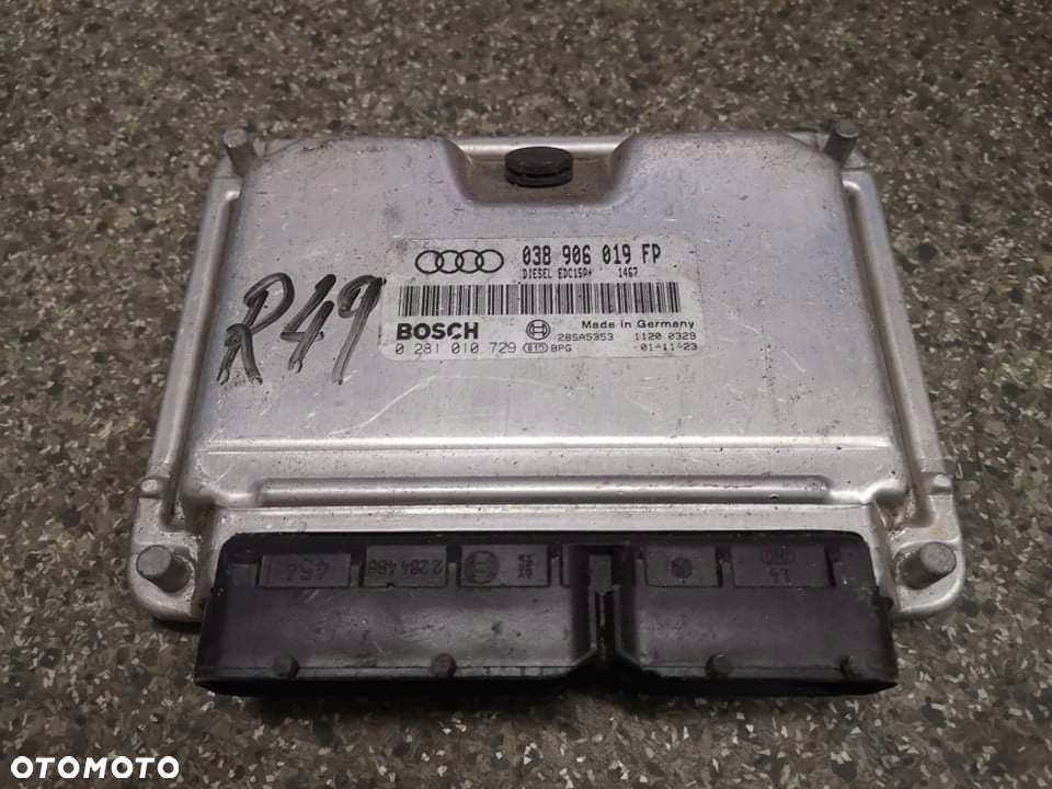 AUDI A4 B6 1.9 TDI STEROWNIK SILNIKA 038906019FP - 1
