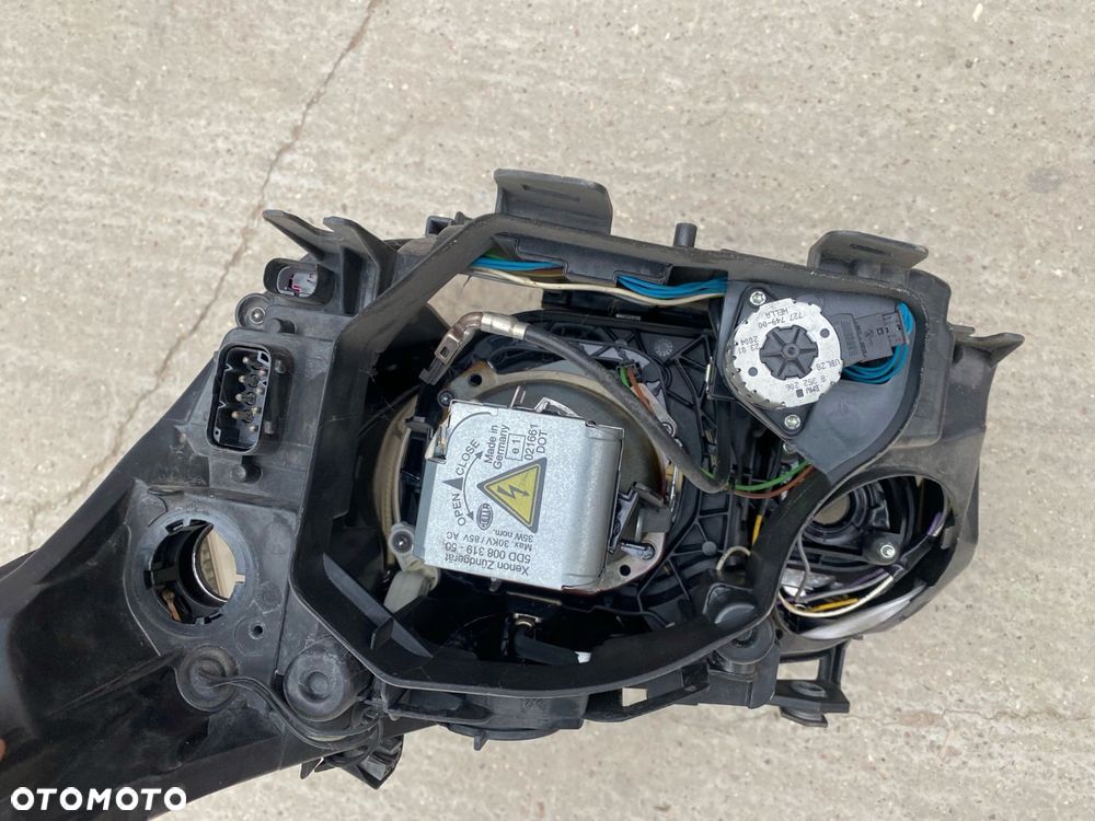 BMW E60 LAMPA PRZÓD XENON 7160151 XENON 63127160151 - 6