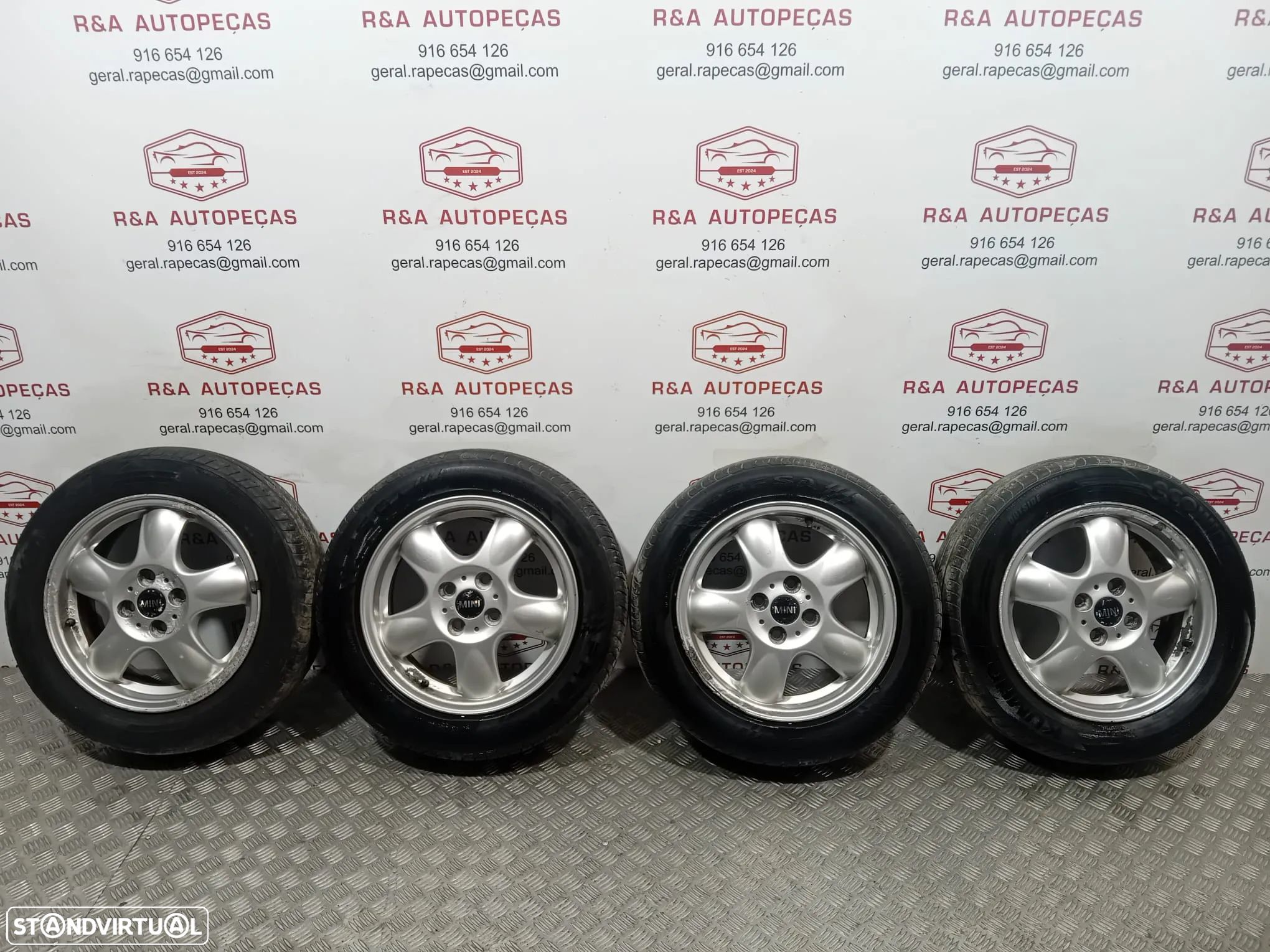 JANTES ORIGINAIS MINI COOPER R50 15 4X100 - 1