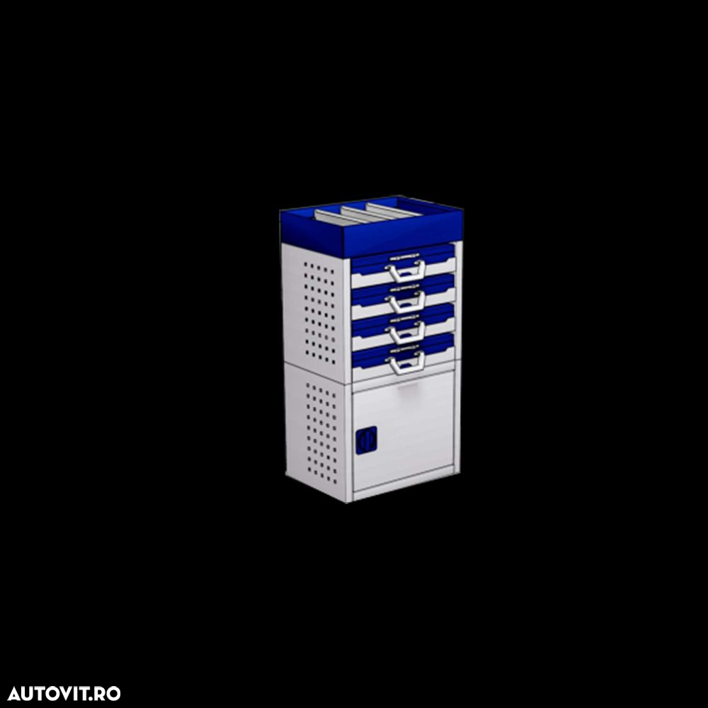 Mobilier autoutilitare - Sistem modular de 0,5m PROVAN 050-010 - 4
