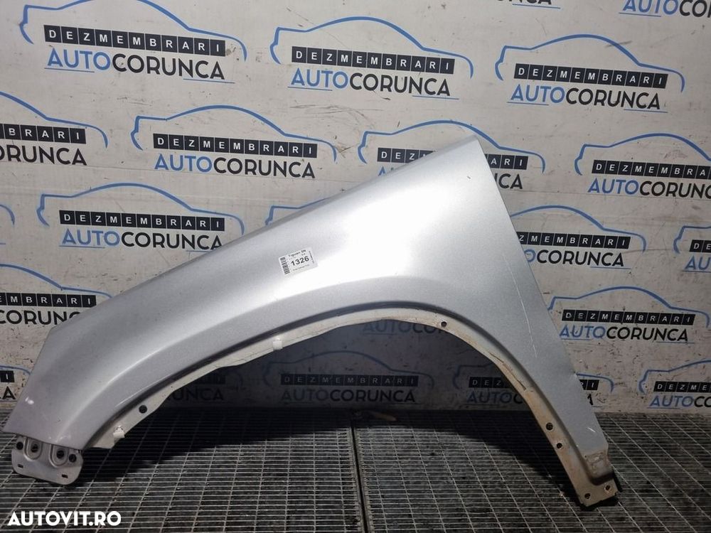 Aripa Stanga Fata Volkswagen Tiguan 5N 2008 - 2011 4 Usi Reflex silver Metalic LA7W ... - 1