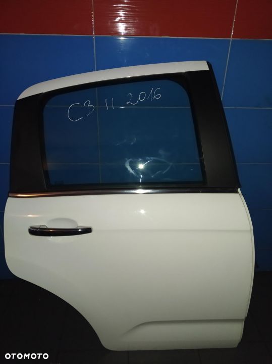 Drzwi citroen C3 II kod lakieru kwj prawe tylnie - 1