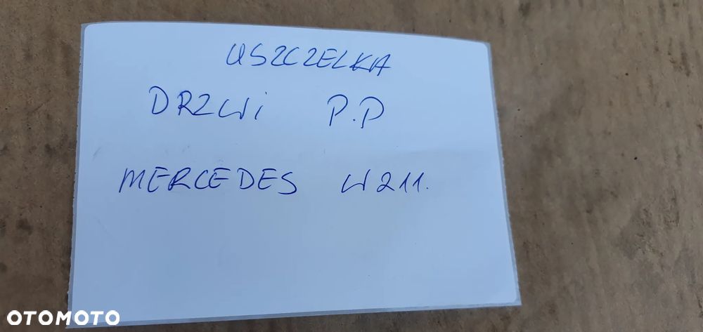 Uszczelka drzwi prawy przód przednia prawa Mercedes E Klasa W211 - 9