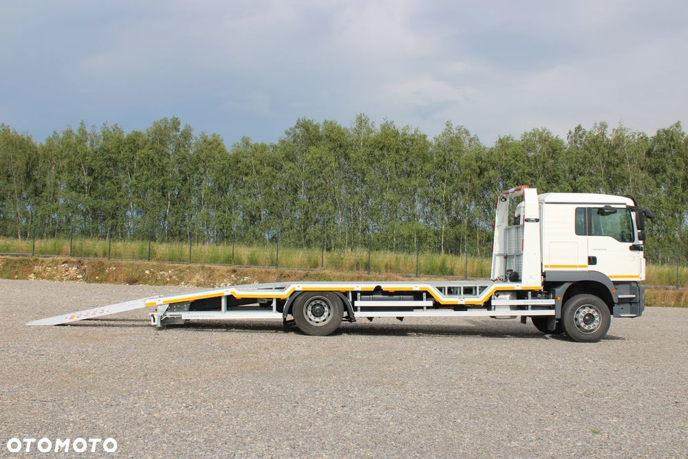 MAN TGM 18.320 Laweta Pomoc Drogowa Najazd Nowa zabudowa Kabina sypialna spanie łóżko TGX TGS Antos TGL Atego - 8