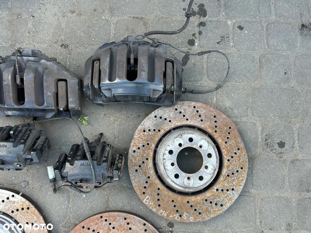 ZACISKI TARCZE KOMPLET M6 BMW E63 - 3