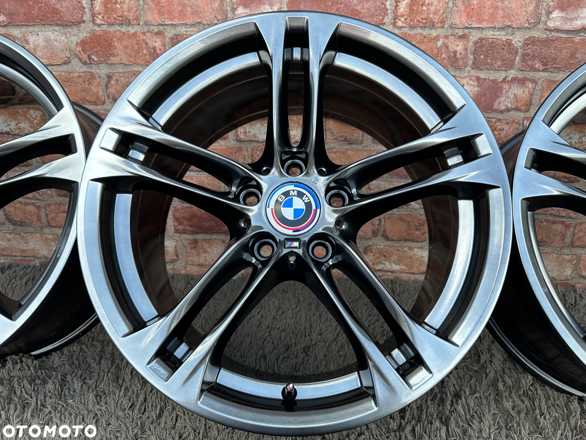 Styling 613 oryginalne alufelgi 18 BMW 5x120 M pakiet F10 8j ET30 9j ET44 xDrive Z3 Z4 E46 X1 X3 E83 X5 E90 F30 F32 F34 GT F01 F12 F20 E87 E81 E60 xD Opel Insignia OPC Performance grafit Black Chrome dwie szerokości Radom - 8