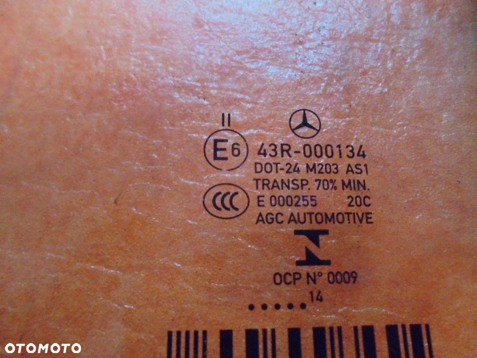 MERCEDES E KLASA W207 LIFT SZYBA PRZOD CZOLOWA GRZANA - 2