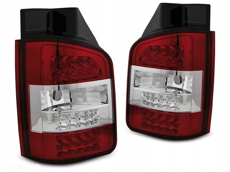 Lampy tyl Led Diodowe VW T5 Transporter 7h Lift 10 - 1