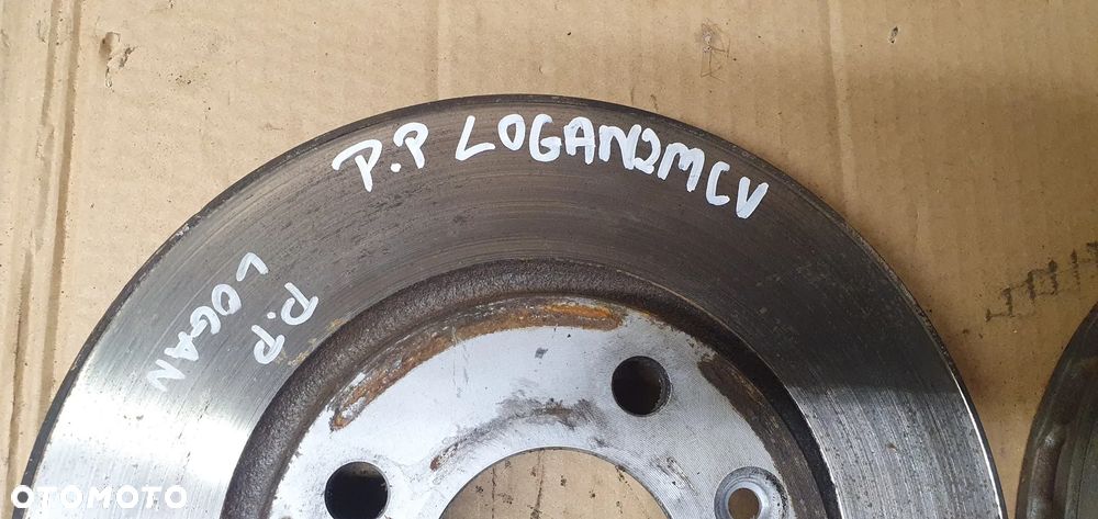Tarcze hamulcowe klocki przód przednie Dacia Logan II - 7