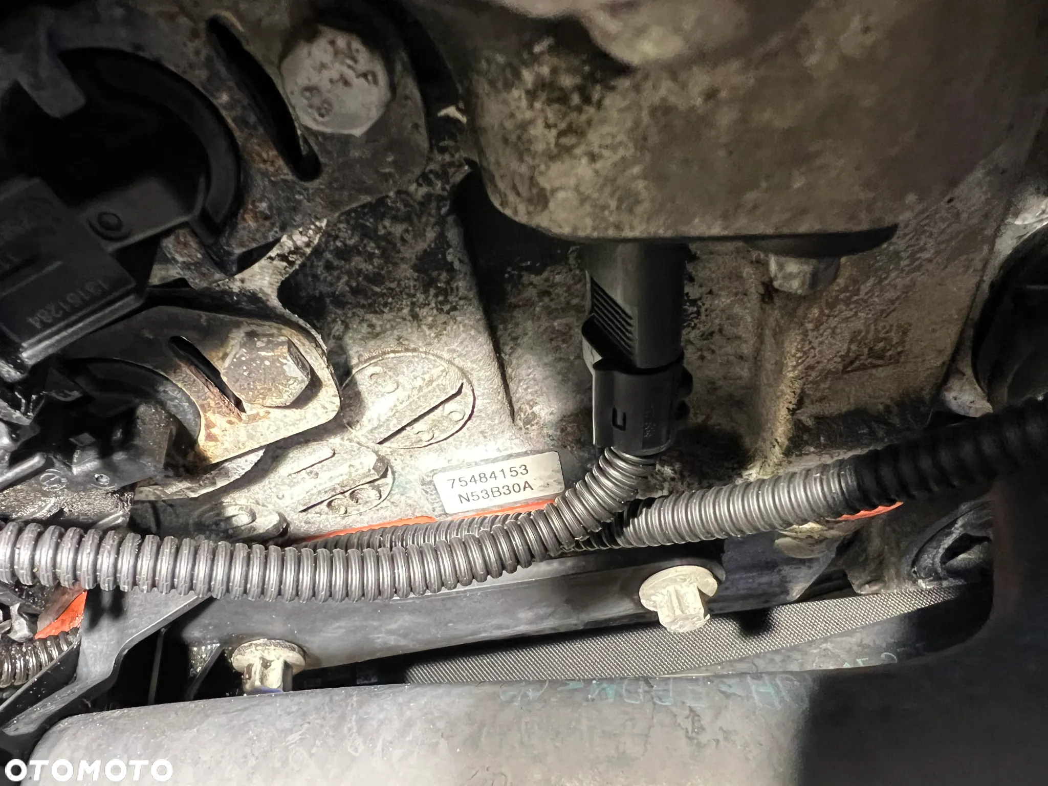 BMW E60 E90 E91 E92 E93 F10 F11  SILNIK N53B30A 195tys km    KOMPLETNY Z WTRYSKAMI INDEKS 09 - 9