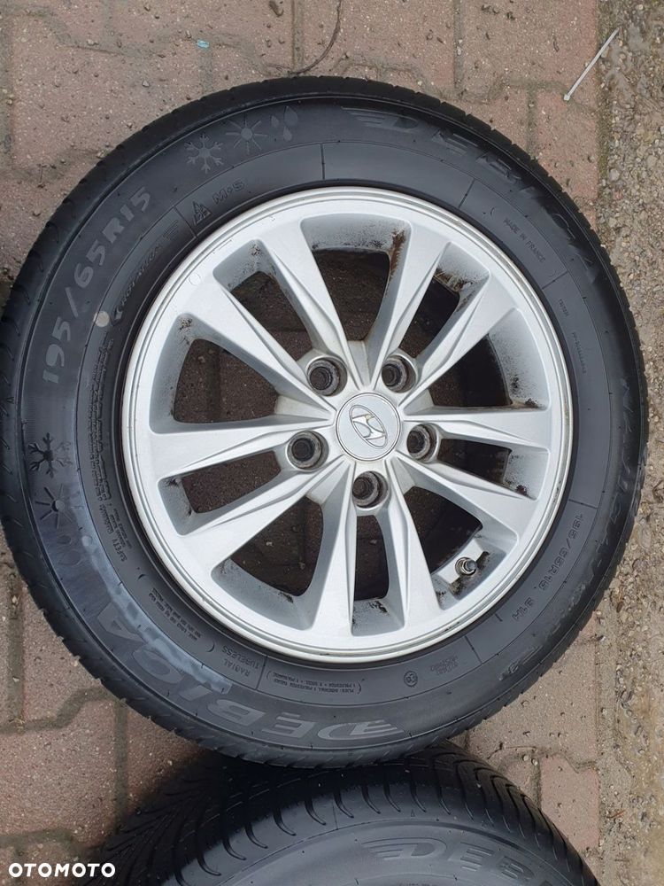 ALUFELGI FELGI KOŁA 15 5x114,3 HYUNDAI KIA - 4
