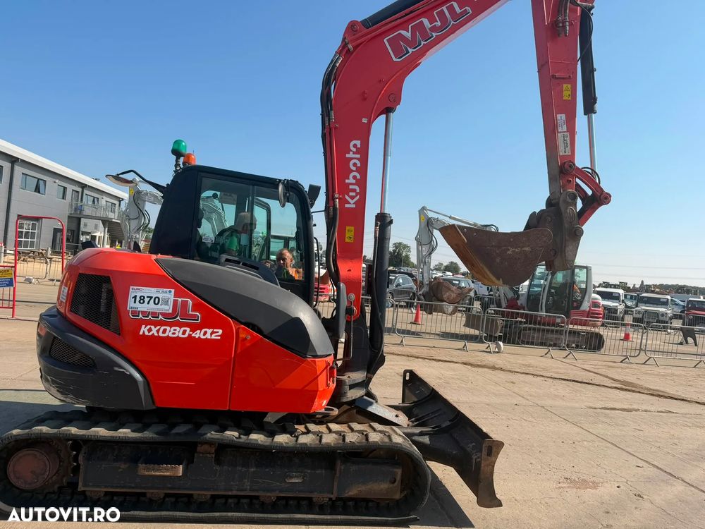 Kubota KX 080 -4 A2  Excavator pe senile - 3
