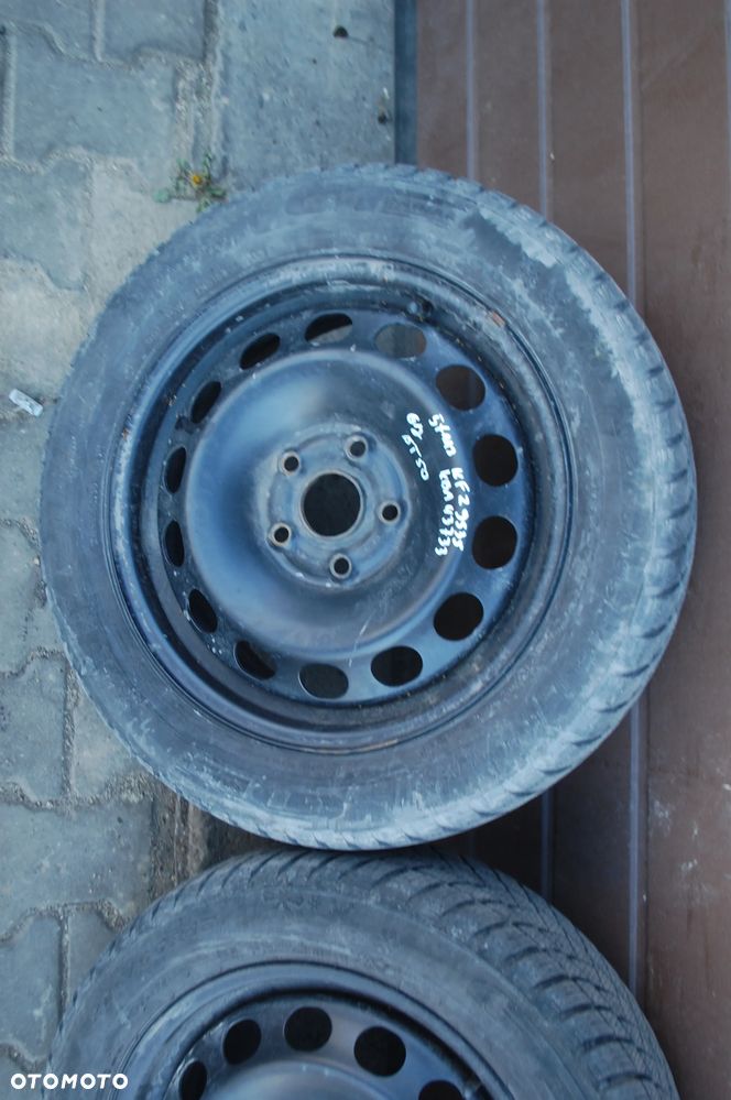 KOŁA FELGI STALOWE + OPONY ZIMOWE 2020R. 205/55R16 5X112 ET50 6J KBA43733 AUDI A3 8P SKODA VW GOLF V SEAT - 7