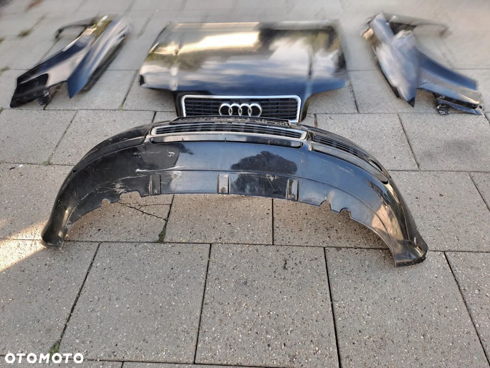 Audi A4 B6 maska błotniki zderzak kod lakieru LZ9W