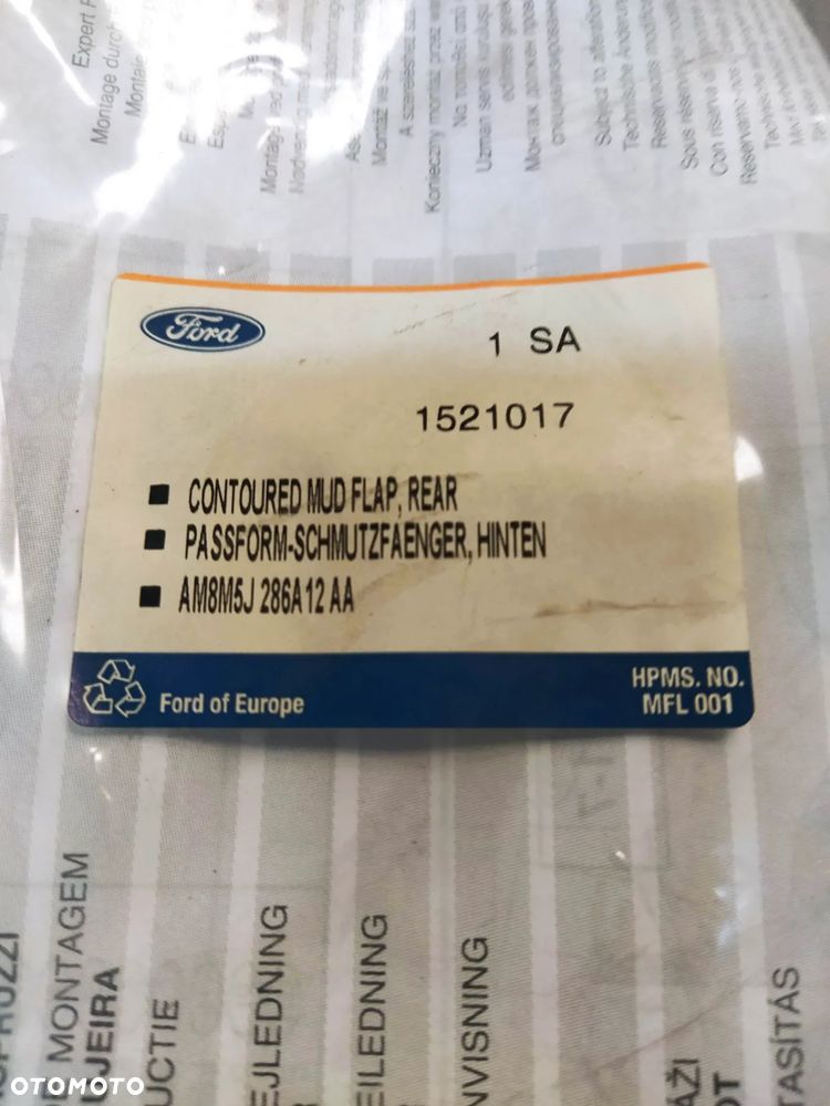 FORD FIESTA II MK2 CHLAPACZE TYŁ TYLNE PRAWA I LEWA NOWY ORYGINAŁ - 10