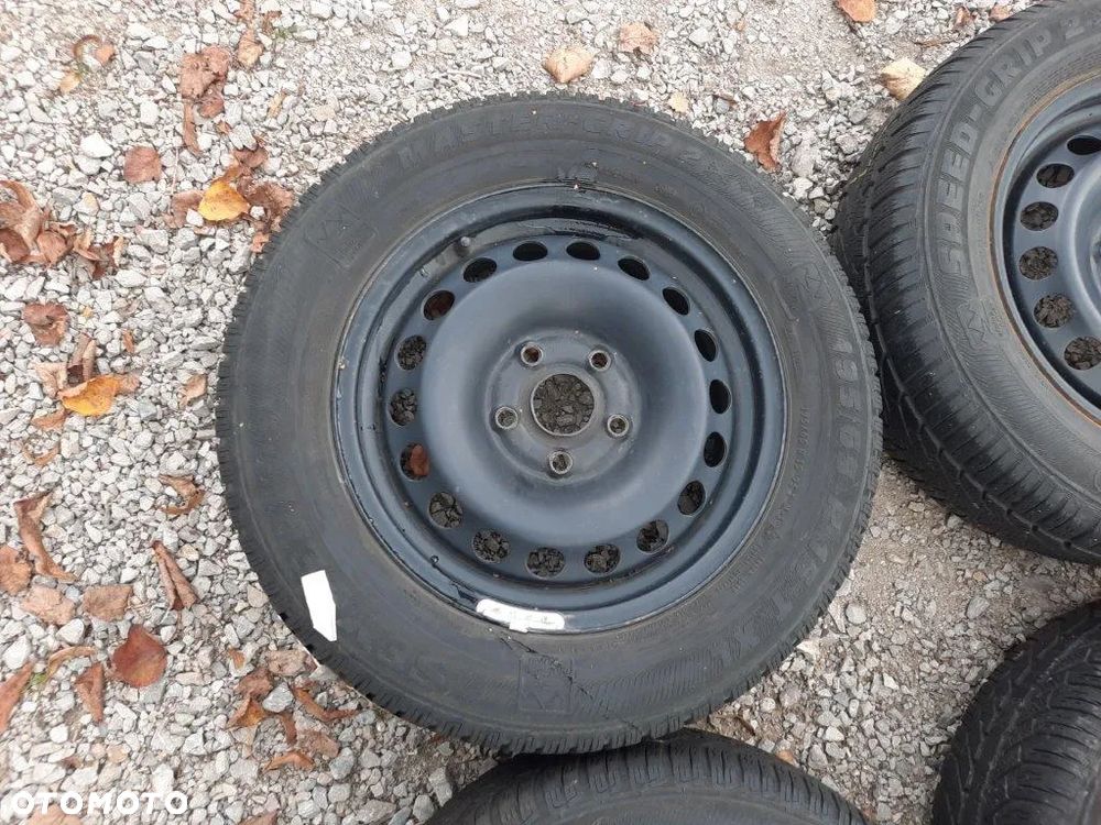 4x koła felgi opony zima Volkswagen Caddy III Touran Audi Seat Skoda Semperit Speed-Grip 2 195/65/15 195/65R15 5mm 5x112 - 5