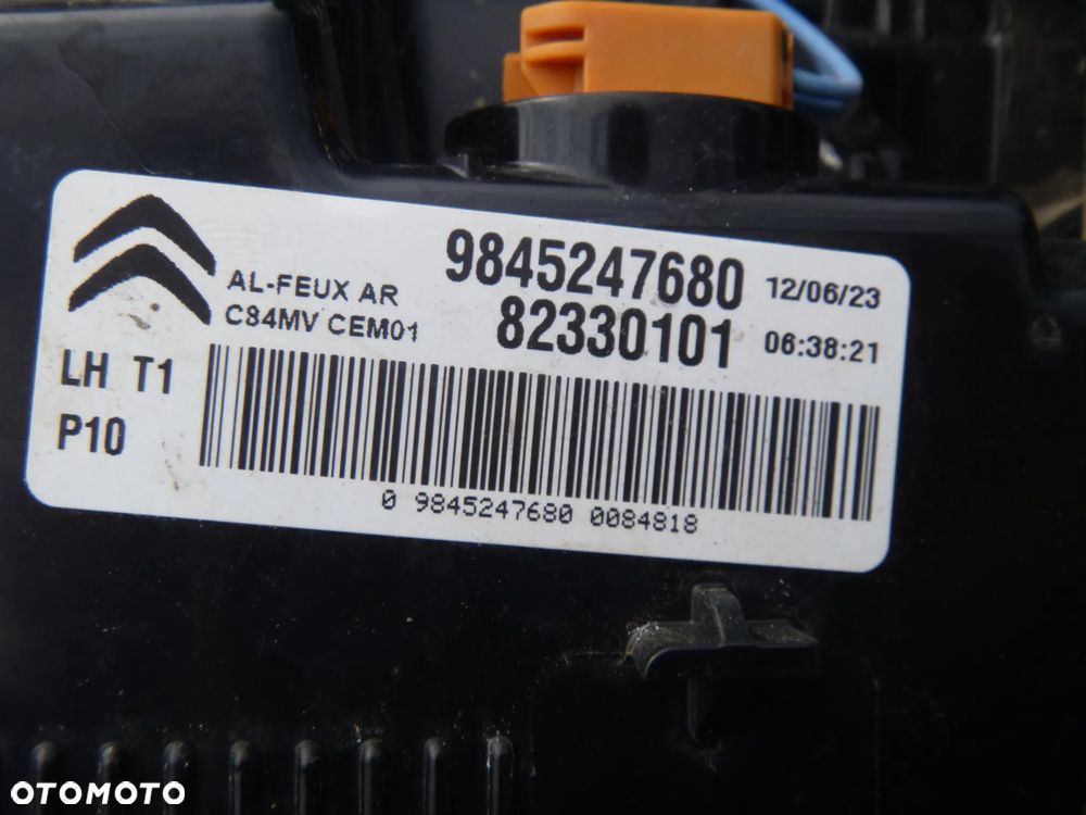 CITROEN C5 AIRCROSS LIFT 2022 LAMPA TYLNA LEWA ŁADNA 9845247680 - 5