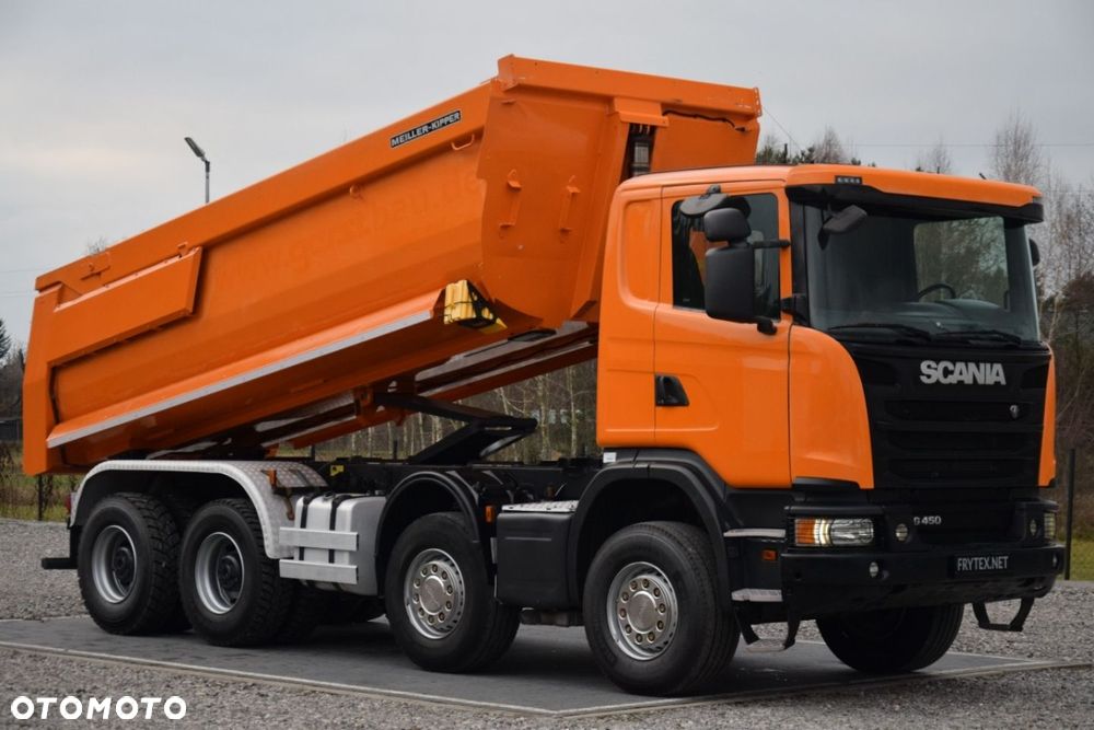 Scania G450 8x4 Meiller Kipper Hydroklapa - 10