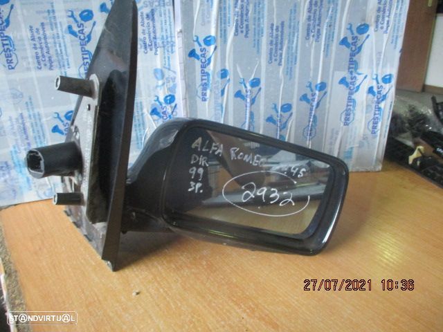Espelho 01704358700 ALFA ROMEO 145 1999 Drt 3P 7 Pinos - 1