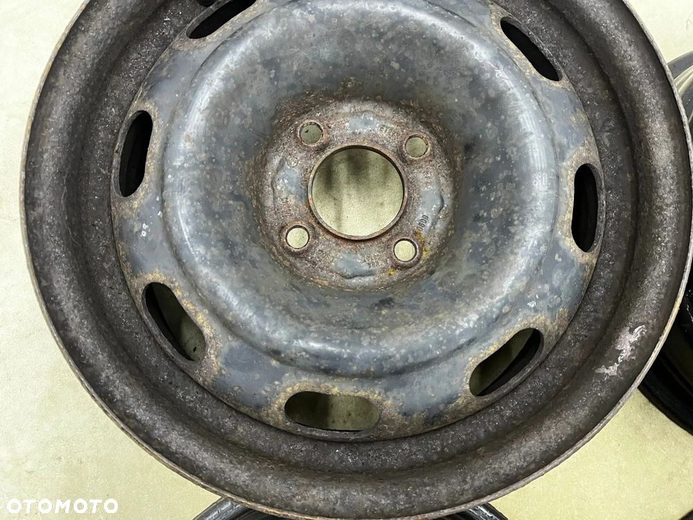 Felgi stalowe Citroen C2 C3 C4 Peugeot 1007 206 307 02-10r. felgi r15 cali 6jx15 ET27 4x108 Komplet - 4