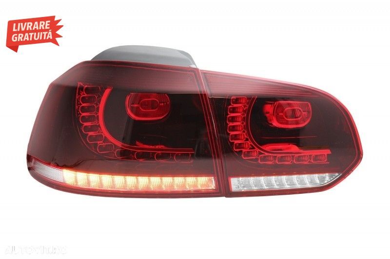 Stopuri Full LED VW Golf 6 VI (2008-2013) GTI R20 Design- livrare gratuita - 2