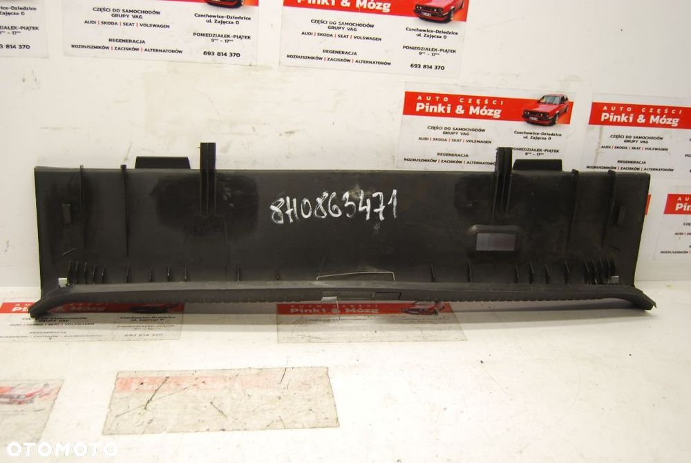 OSŁONA PASA TYLNIEGO 8H0863471 AUDI A4 B6 B7 CABRIO - 3
