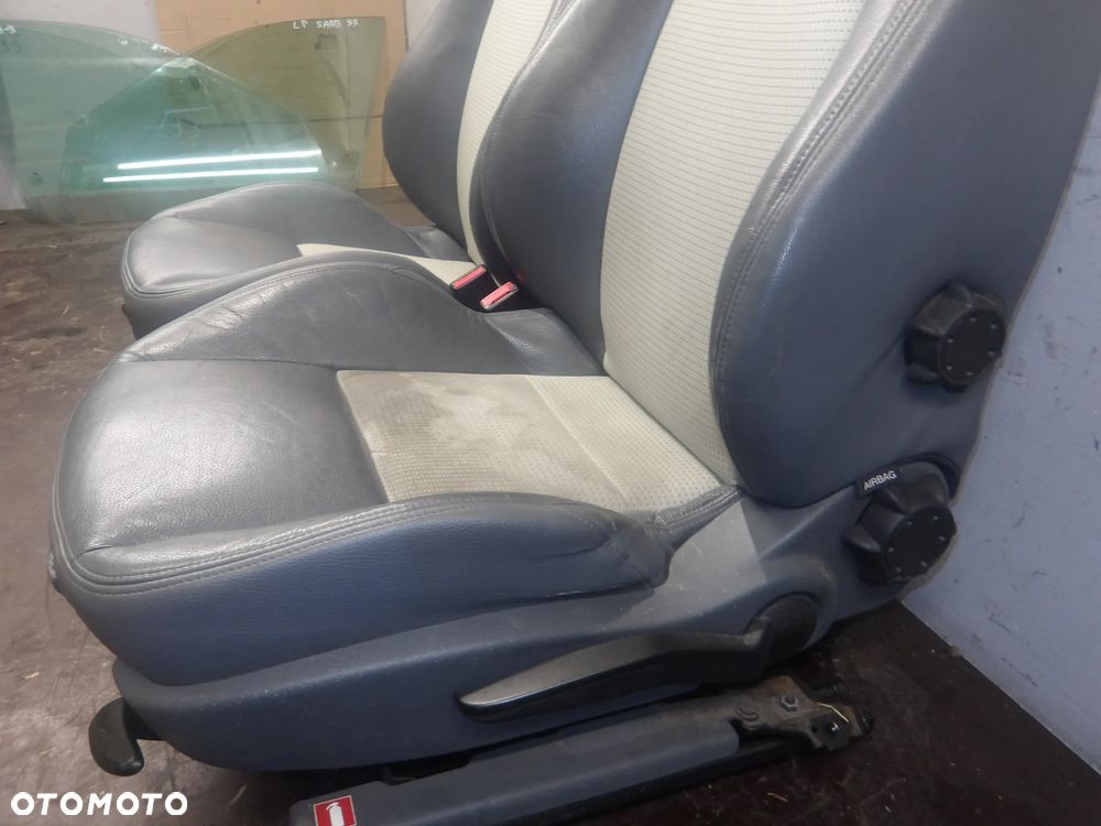 SAAB 93 II 1.8TB 2006 FOTELE KANAPA BOCZKI PÓŁSKÓRA - 6
