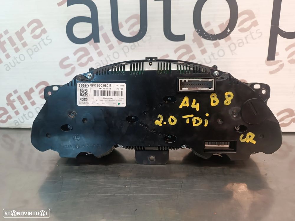 QUADRANTE AUDI A4 B8 2008-2015 (INGLÊS - MILHAS) (PARA PEÇAS) 8K0920982E - 3