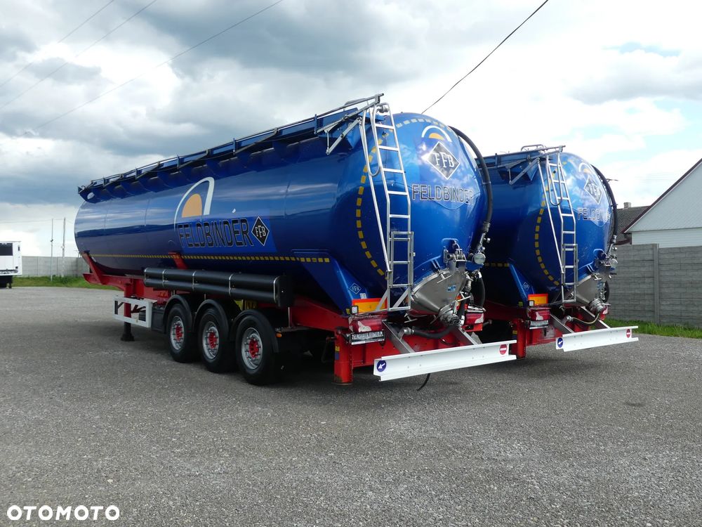 Feldbinder SILOS 60000 / KIPROWANA / OŚ PODNOSZONA / - 8