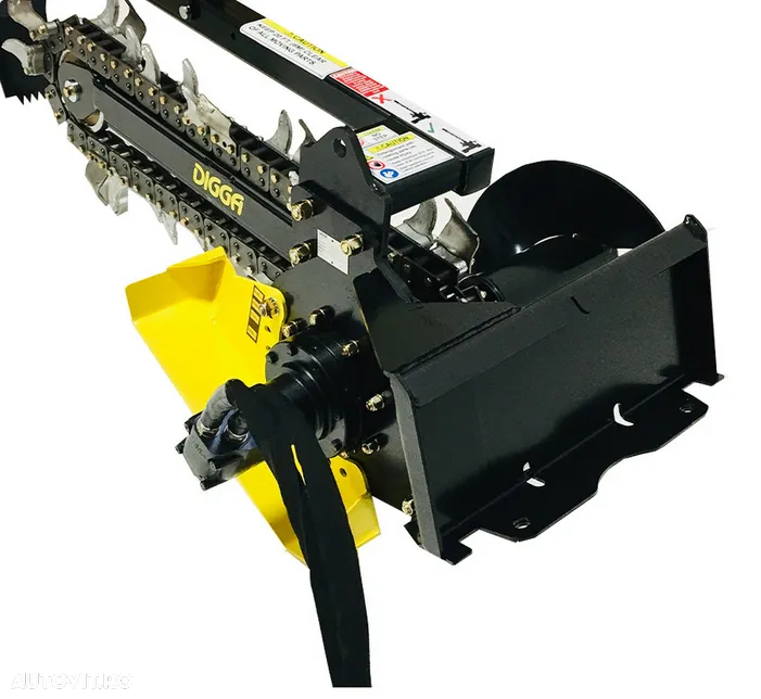 Trencher sapare santuri mini-excavator Digga Bigfoot - 9