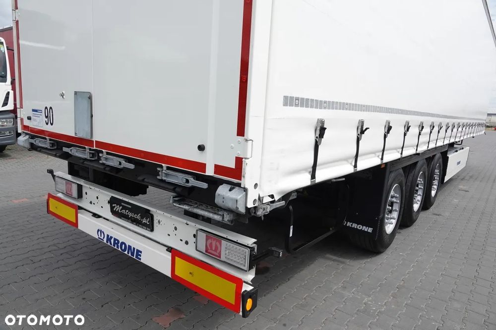 Krone FIRANKA / STANDARD / 2 OSIE PODNOSZONE / KOSZ NA PALETY / 40 TYS.KM. / 2025 ROK / - 12