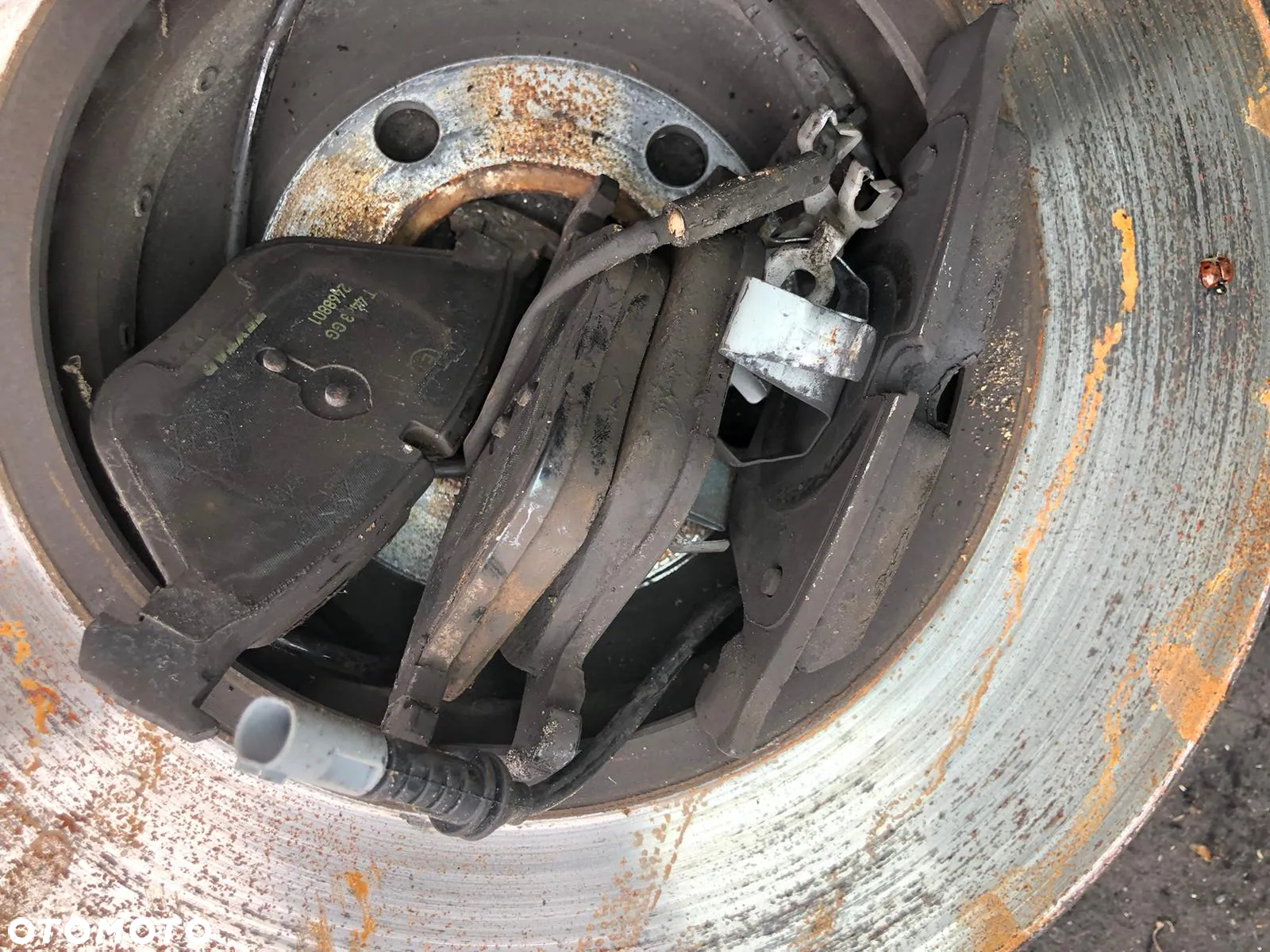 BMW F10 F11 5 530 diesel tarcze hamulcowe  klocki przód 348mm - 5